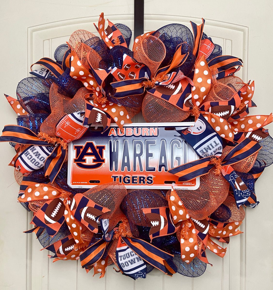 Havercamp Auburn Balloons Featuring Aubie 3 Pack 18in Mylar Balloons For Auburn Graduation Decorations, Tailgates, Birthdays, Parties (by Havercamp