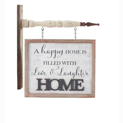2 Sided White Washed Home Arrow Replacement