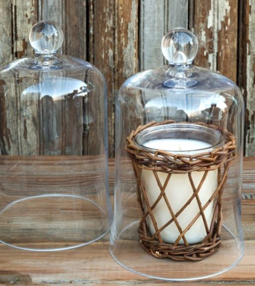Candle Cover Bell Jar 6