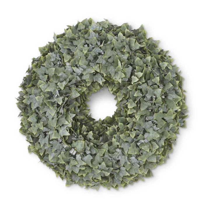 22 Inch Real Touch Powdered English Ivy Wreath